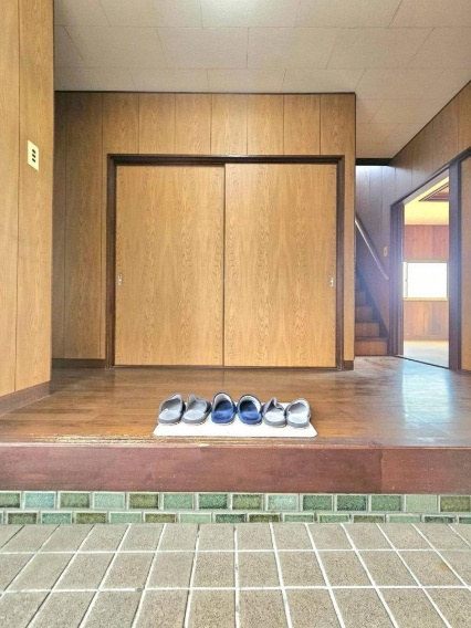 神戸市西区富士見が丘1丁目の玄関