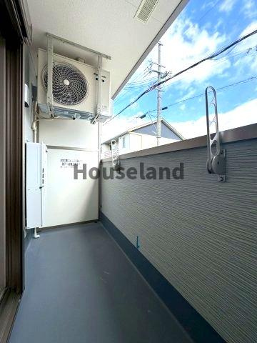 ラフィーネ石本Ⅱのバルコニー