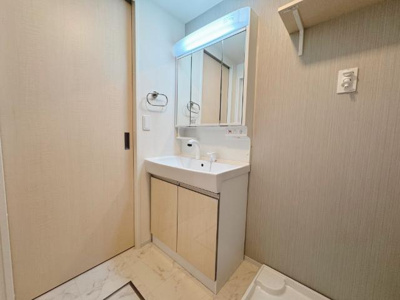 【洗面所】 | スプリングチェリーⅢ | 洗髪洗面化粧台