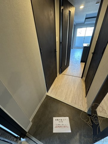 エスリードレジデンス ザ・グラン大阪福島クラスの玄関