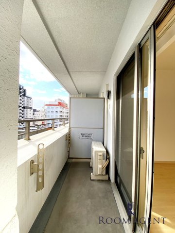 レジディア久屋大通のバルコニー