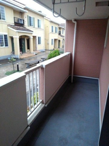 サンリット　タウンＤのバルコニー|広々としたバルコニーです