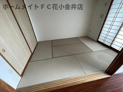 【設備】 | ライオンズ田無ウエストプレイス | リビングダイニングからの和室　内装前