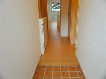 サン　ツインズ　Aの玄関