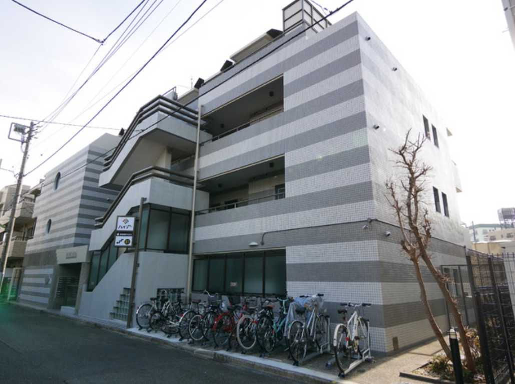 パークハイム桜新町　ネット無料　南西角部屋　管理人巡回の外観