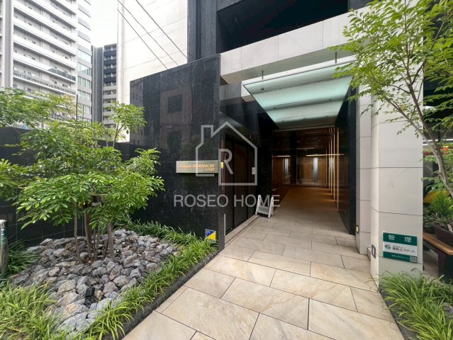 パークサイド本町のエントランス