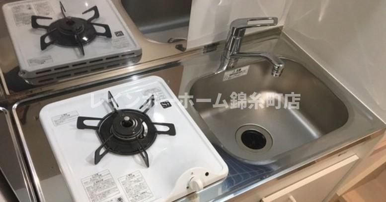 ハーモニーテラス西小岩のキッチン