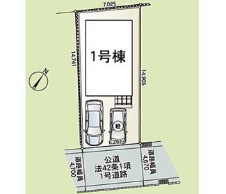 【区画図】 | ☆上温品４丁目　新規分譲☆