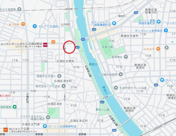 ロワイヤル京見橋の地図