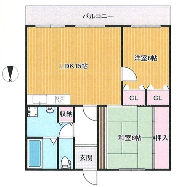 ロワイヤル京見橋の間取り