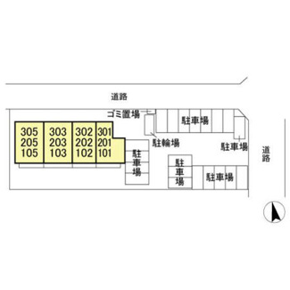 【区画図】 | メゾンシャルマン