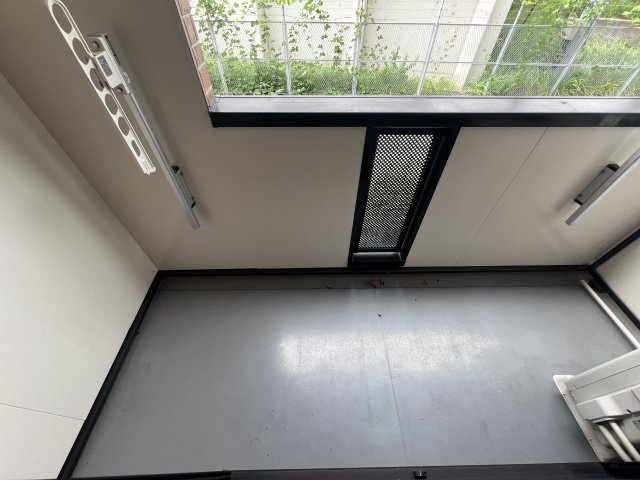 シェーンタール須磨のバルコニー