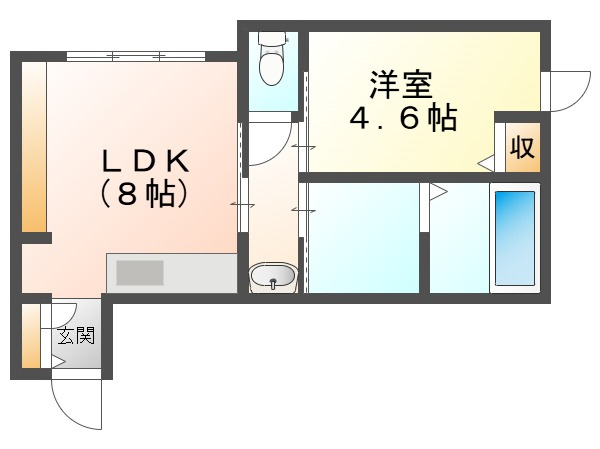 レガーレ原尾島の間取り