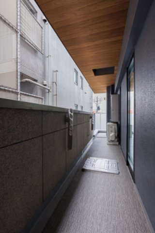 シャトレ信濃町のバルコニー|※写真は同タイプ住戸です。