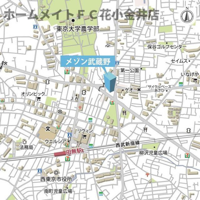 【地図】 | メゾン武蔵野