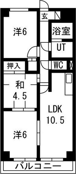 ヒルズ池場の間取り
