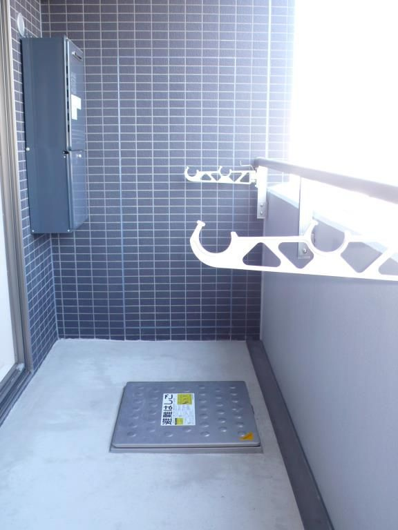 福信館のバルコニー