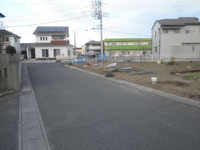 【前面道路含む現地写真】 | 売地：内ヶ島町298.65坪 | 前面道路含む現地写真です
