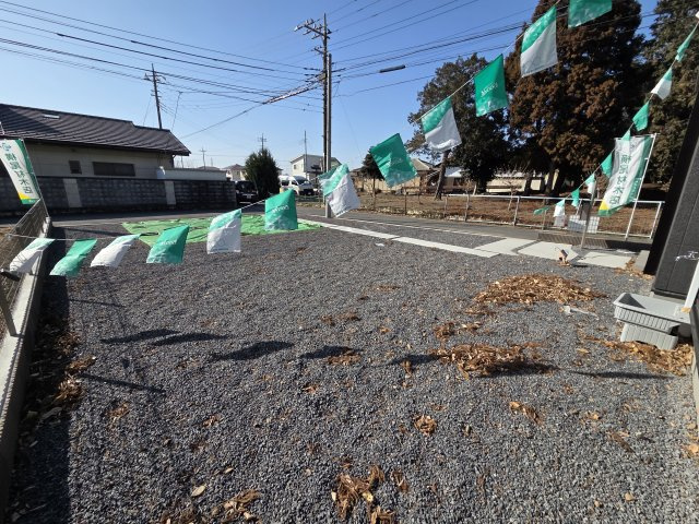新築　太田市東別所町第8期　1号棟の庭|新築　太田市東別所町第8期