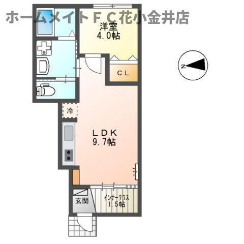 【間取り】 | レヴメゾン神山参番館