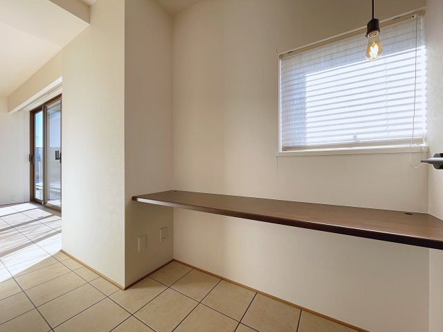 中古戸建　郡山市富久山町久保田本木　行健小・行健中のその他|土間スペースはカウンター付きで軽作業など使い方様々！