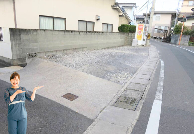 北斎院町の売土地の外観|外はこのようになっています