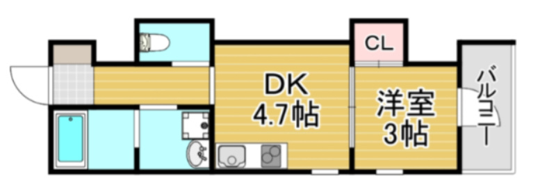 パレーシャルかしまの間取り