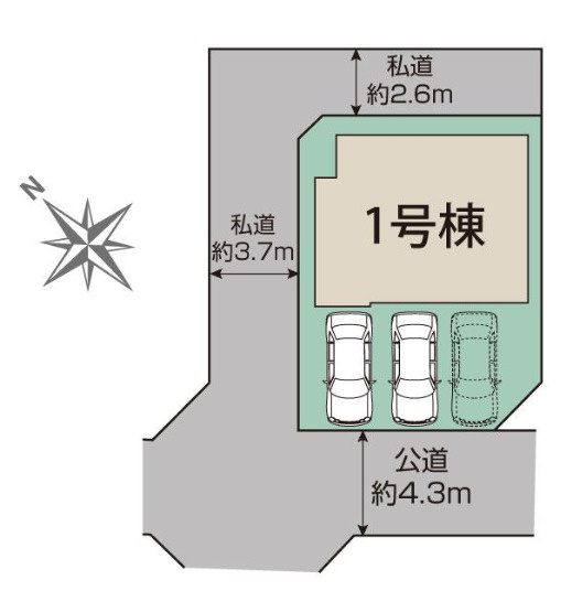 【区画図】 | 加古川市尾上町長田（全1棟）新築