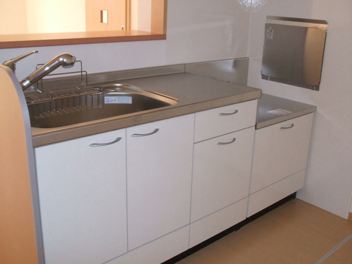 ポルトボヌール　B棟のキッチン