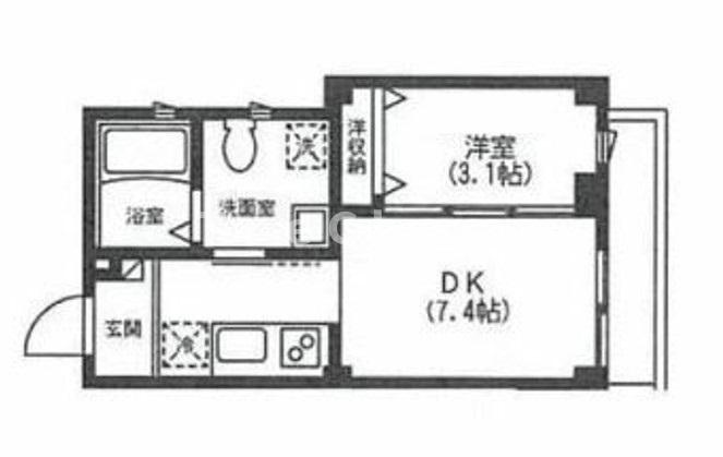 ラシーネ結の間取り