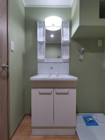 メタセコイヤマンションの洗面所