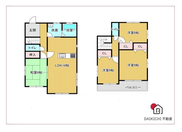 【間取り】 | 寄居町用土　中古戸建