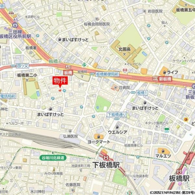 【地図】 | タスキリシェス板橋区役所前