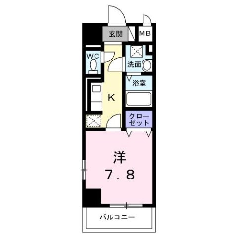 【間取り】 | サンライズ　江平中町