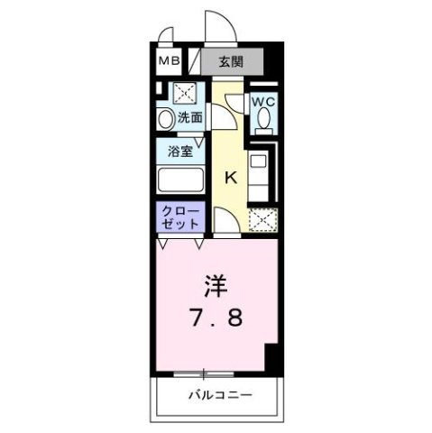 【間取り】 | サンライズ　江平中町