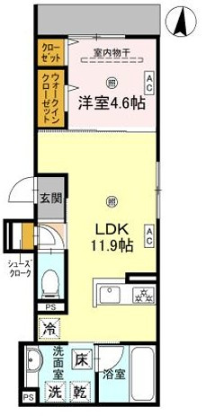 D-residence蛍池西町の間取り
