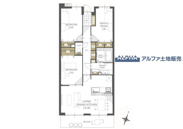エレンシア立川トレスの間取り|【Cherish the time】
◆君との時間は◆リビングで、食卓で、寝室で、どこにいても楽しめる。居心地の良い空間の中で質のいい安らぎを求めたい。