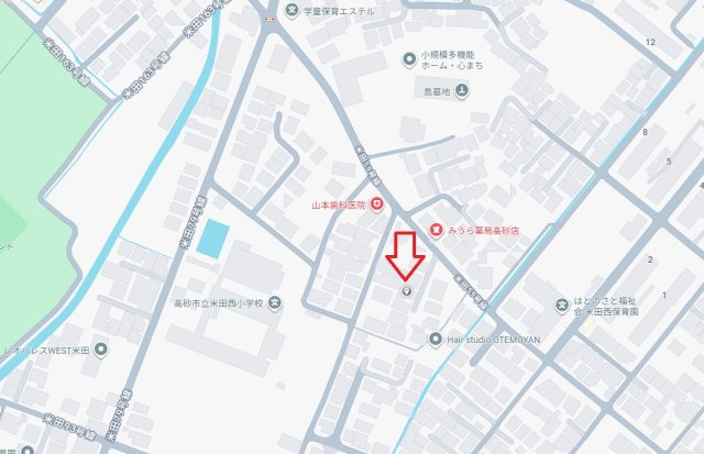 高砂市米田町塩市　土地の地図