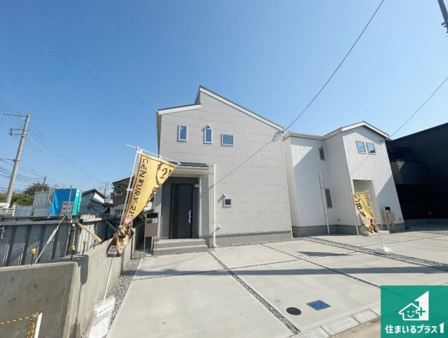 尼崎市今福　新築一戸建ての外観|お客様に長く安心して住んでいだだける事にこだわった家づくり！住んでからのアフターサービスにもしっかりと取り組んでいます！