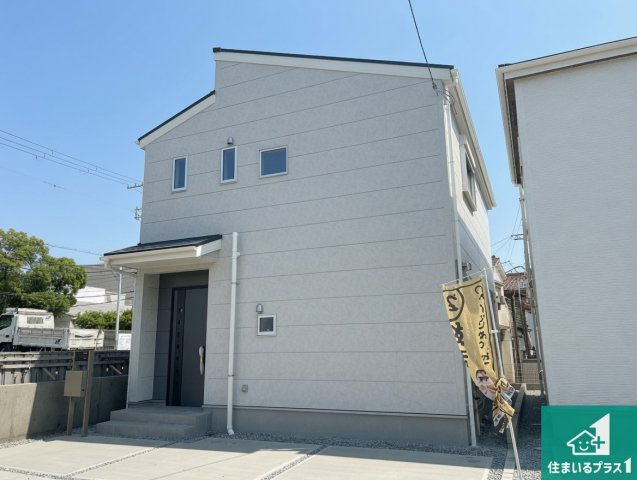 尼崎市今福　新築一戸建ての外観|安心の10年保証！外観を美しく保ち、雨水で汚れを落とします！気になることがありましたら、お気軽にお問い合わせください！