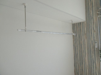 【設備】 | ピアネス山王A棟 | 室内物干し