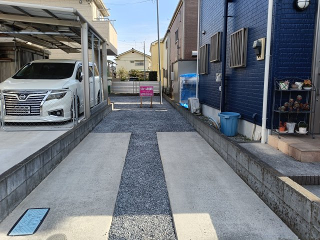 北葛飾郡松伏町　田中3丁目　中古戸建の駐車場|駐車スペースもあります