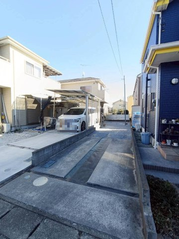 北葛飾郡松伏町　田中3丁目　中古戸建の駐車場|駐車スペースもあります