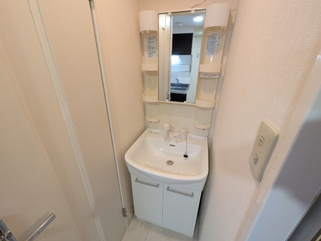 冨士スカイマンションの洗面所
