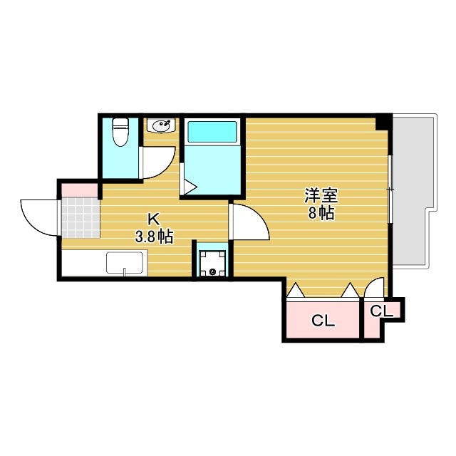 冨士スカイマンションの間取り