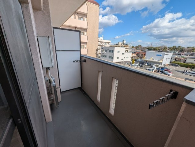 冨士スカイマンションのバルコニー