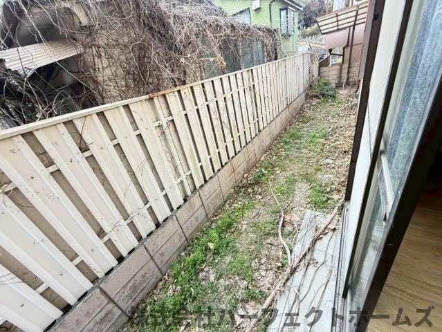 PH禁野本町中古戸建の庭