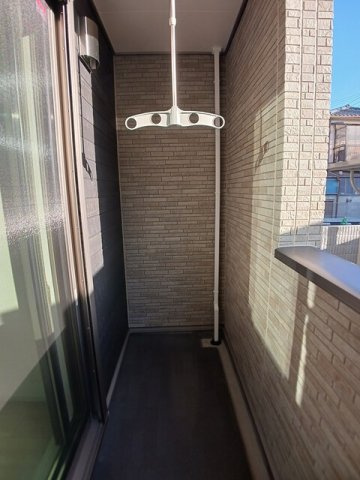 ブルートレインⅤ号のバルコニー