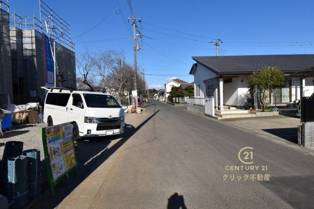 Cradlegarden　 ひたちなか市平磯遠原町　第2　3の前面道路含む現地写真|現地撮影（2026年1月）
