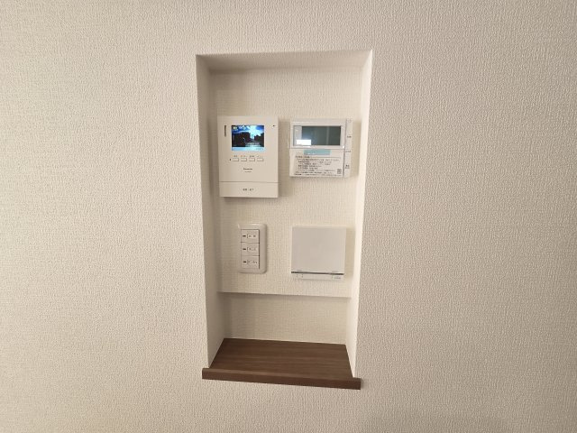 新築　太田市東別所町第7期　1号棟の設備|現地写真　カラーTVモニター付きのドアホンがついています。お子様やご高齢の方がお留守番の時でも安心です！